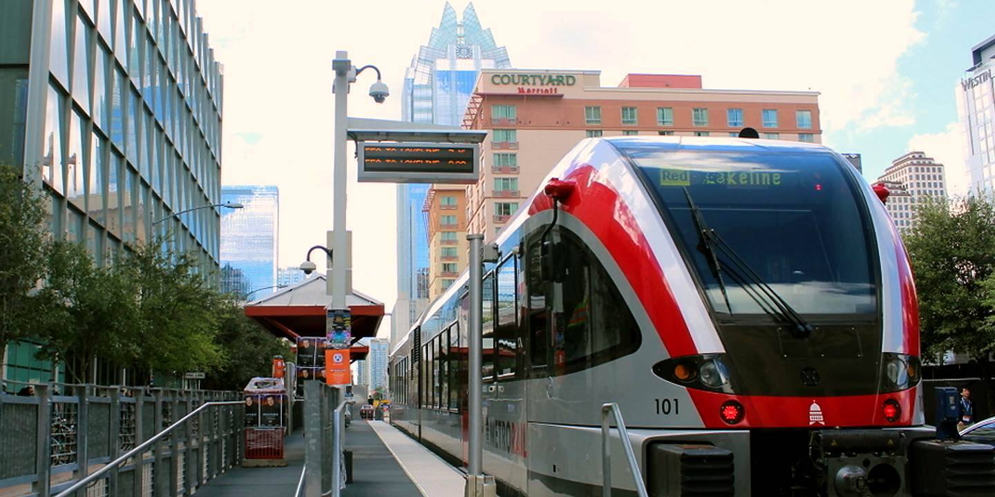 METRORail Austin Downtown